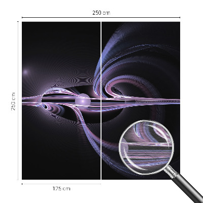 Modernus fototapetas su kosmine abstrakcija