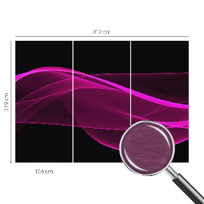 Dekoratyvinis fototapetas Lyserøde juosta