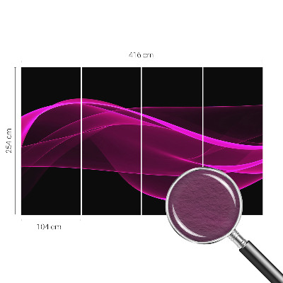 Dekoratyvinis fototapetas Lyserøde juosta