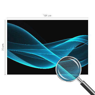 Tapetas Iøjnefaldende bølger