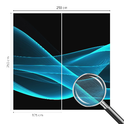 Tapetas Iøjnefaldende bølger