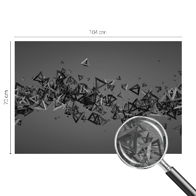 Fototapetas su geometriniu abstrakčiu raštu