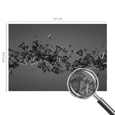 Fototapetas su geometriniu abstrakčiu raštu