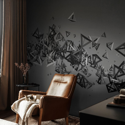 Fototapetas su geometriniu abstrakčiu raštu