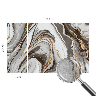 Fototapetas flizelino pagrindu Marmuro virvelės