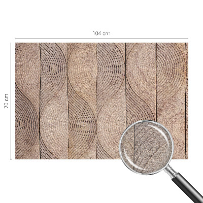 Plaunamas flizelininis fototapetas Medžių krūvos