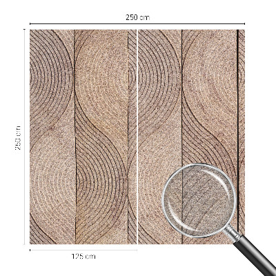 Plaunamas flizelininis fototapetas Medžių krūvos