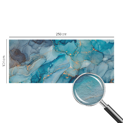 Plaunamas flizelininis fototapetas Mėlyna abstrakcija