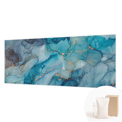 Plaunamas flizelininis fototapetas Mėlyna abstrakcija