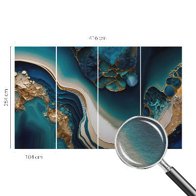 Dekoratyvinis fototapetas Spalvinga abstrakcija