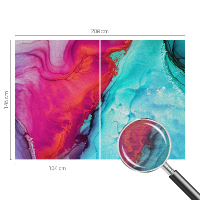 Stilingas fototapetas Spalvinga drobė