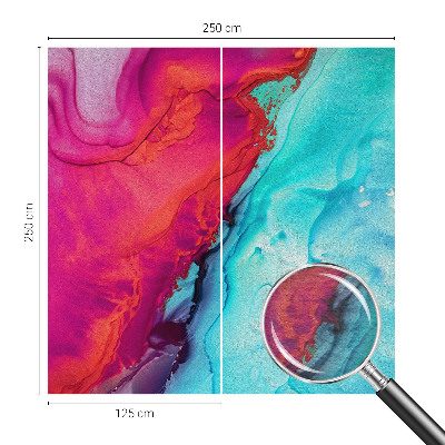 Stilingas fototapetas Spalvinga drobė