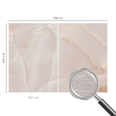 Fototapetas ant sienos Lyserød marmoras