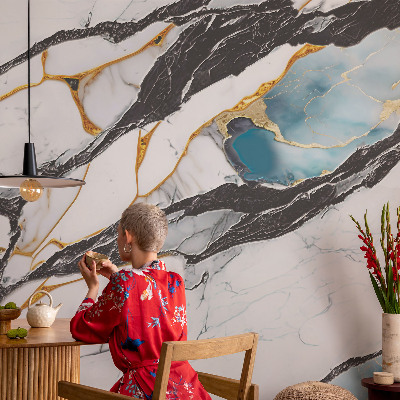 Sienų danga fototapetas Elegantiškas marmuras