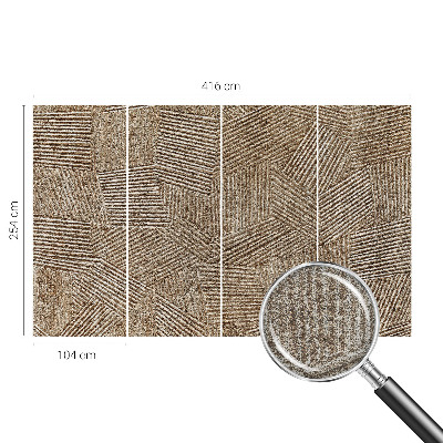 Aukštos kokybės fototapetas Struktūrinės linijos