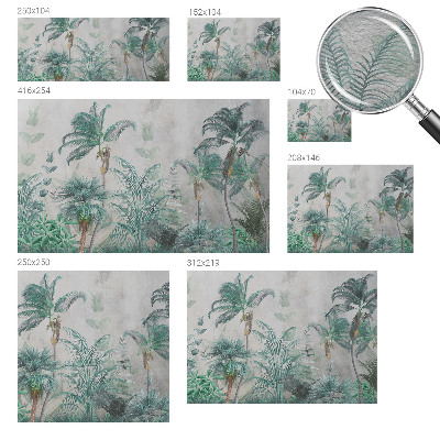 Modernus fototapetas Egzotiška oazė