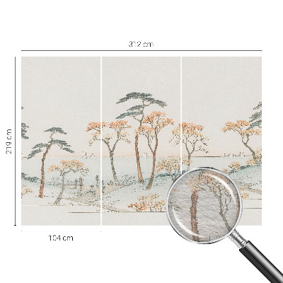 Dekoratyvinis fototapetas Fredeligto kraštovaizdis