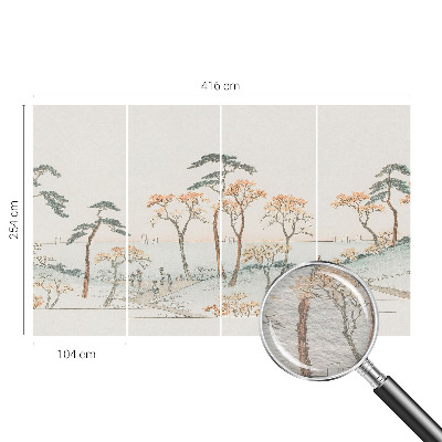 Dekoratyvinis fototapetas Fredeligto kraštovaizdis