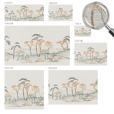 Dekoratyvinis fototapetas Fredeligto kraštovaizdis