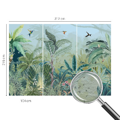 Plaunamas flizelininis fototapetas Gamtos tropikai