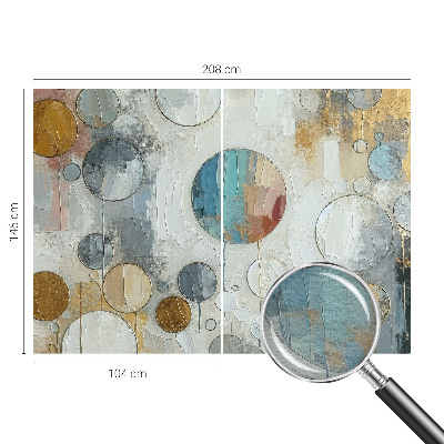 Fototapetas pagal užsakymą Geometriniai apskritimai