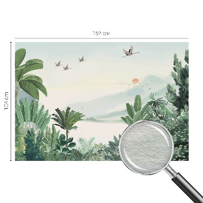 Fototapetas miegamajam Tropikų oazė