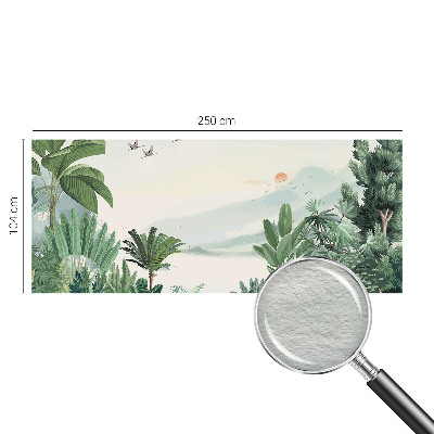 Fototapetas miegamajam Tropikų oazė