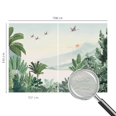 Fototapetas miegamajam Tropikų oazė