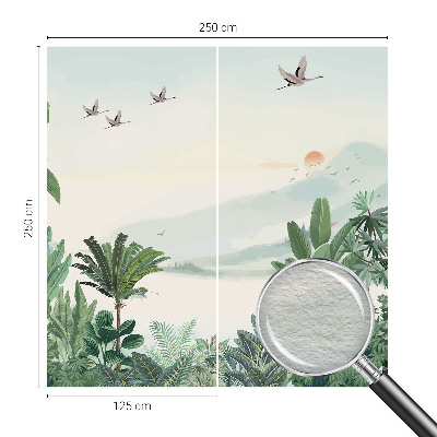 Fototapetas miegamajam Tropikų oazė