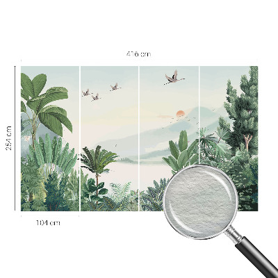 Fototapetas miegamajam Tropikų oazė