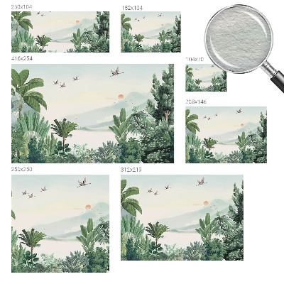 Fototapetas miegamajam Tropikų oazė