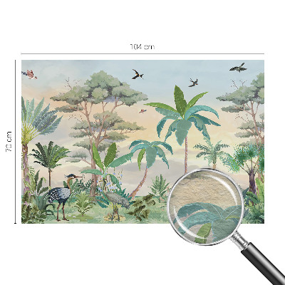 Modernus fototapetas Egzotinė flora