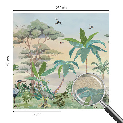 Modernus fototapetas Egzotinė flora