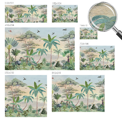 Modernus fototapetas Egzotinė flora