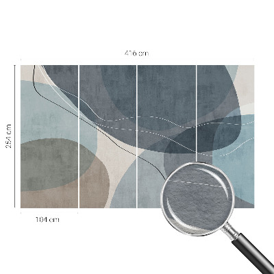 Aukštos kokybės fototapetas Moderni abstrakcija