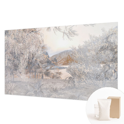 Sienų danga fototapetas Subtilūs natūralūs