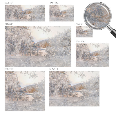 Sienų danga fototapetas Subtilūs natūralūs