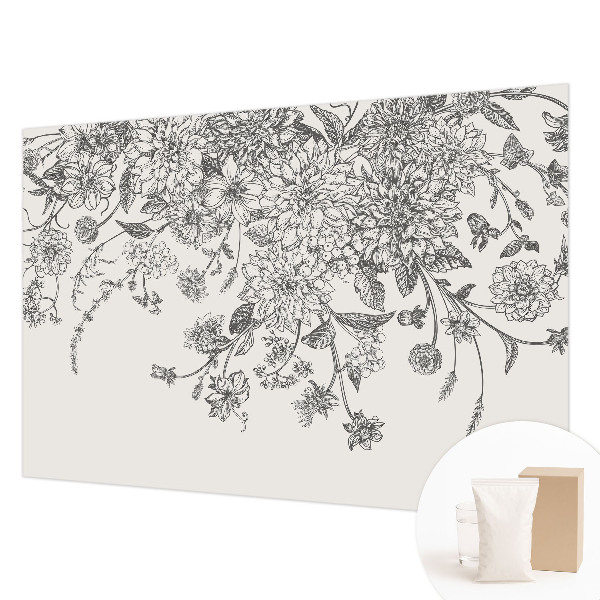 Flizelininis fototapetas Blomstermønster