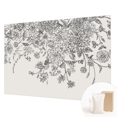 Flizelininis fototapetas Blomstermønster