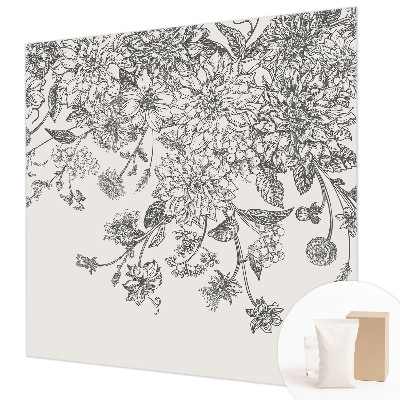 Flizelininis fototapetas Blomstermønster