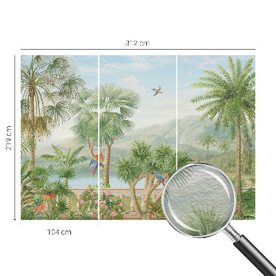 Plaunamas flizelininis fototapetas Egzotiškas kraštovaizdis