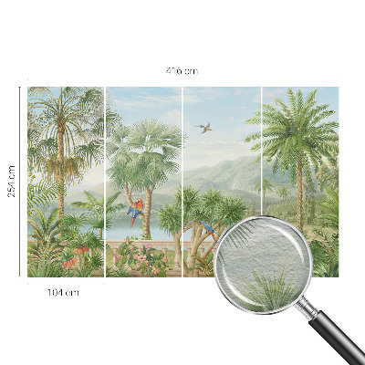 Plaunamas flizelininis fototapetas Egzotiškas kraštovaizdis