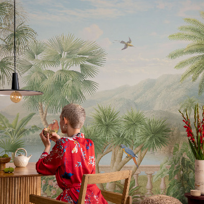 Plaunamas flizelininis fototapetas Egzotiškas kraštovaizdis