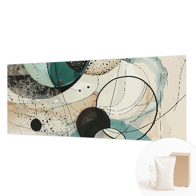 Aukštos kokybės fototapetas Spalvingi apskritimai