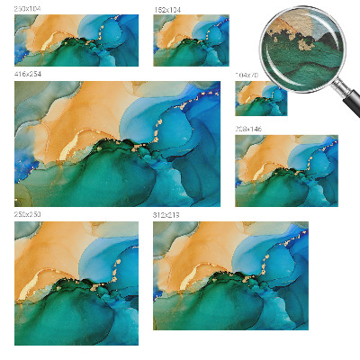 Dekoratyvinis fototapetas Spalvingi bulgarai