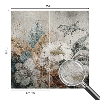 Fototapetas miegamajam su „Blomsterdrėmas“ gėlių motyvu