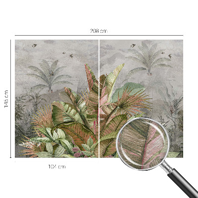 Modernus fototapetas Egzotiškos džiunglės