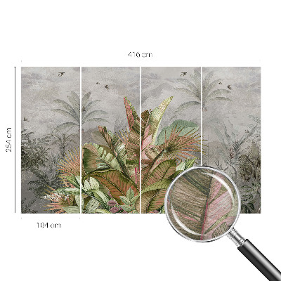 Modernus fototapetas Egzotiškos džiunglės