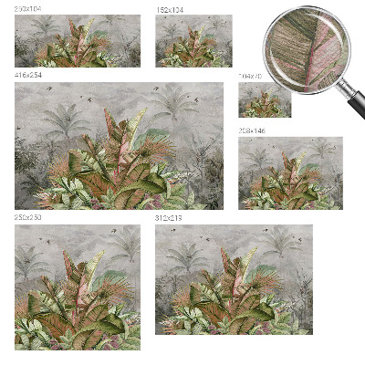 Modernus fototapetas Egzotiškos džiunglės