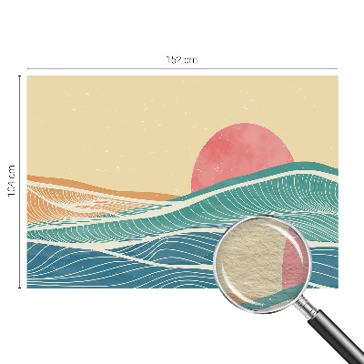 Dekoratyvinis fototapetas Havbølger